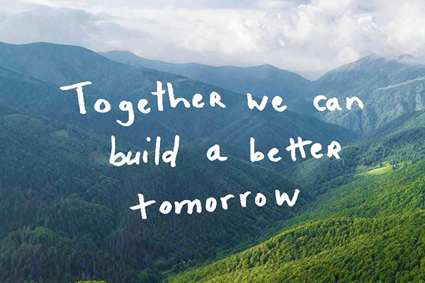 Khẩu hiệu của Ermenegildo Zegna: “Cùng nhau, chúng ta sẽ xây dựng một ngày mai tốt đẹp hơn” 